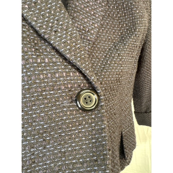 Anthropologie Tabitha Womens Sz 10 Blue Blazer - Picture 4 of 6